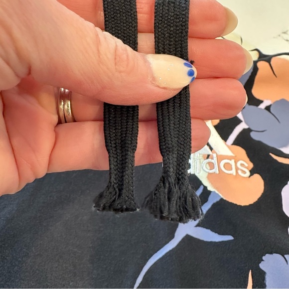 Adidas Floral Black Hoodie - Picture 11 of 12